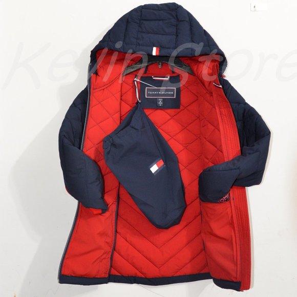 NWT NAVY Tommy Hilfiger Ladies' Packable Jacket - Picture 6 of 12